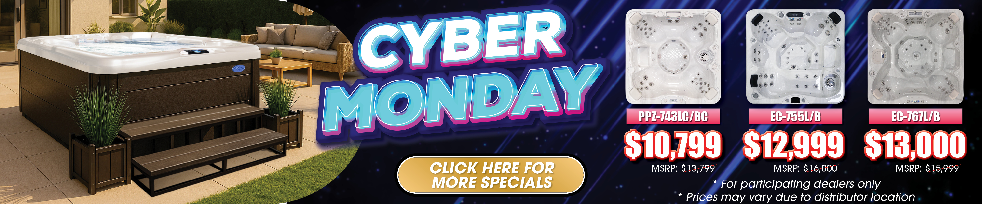 Calspas hot tub being used in a family setting - George Morlan