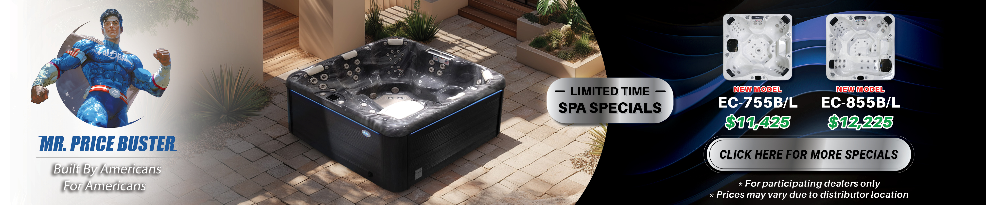 Calspas hot tub being used in a family setting - George Morlan